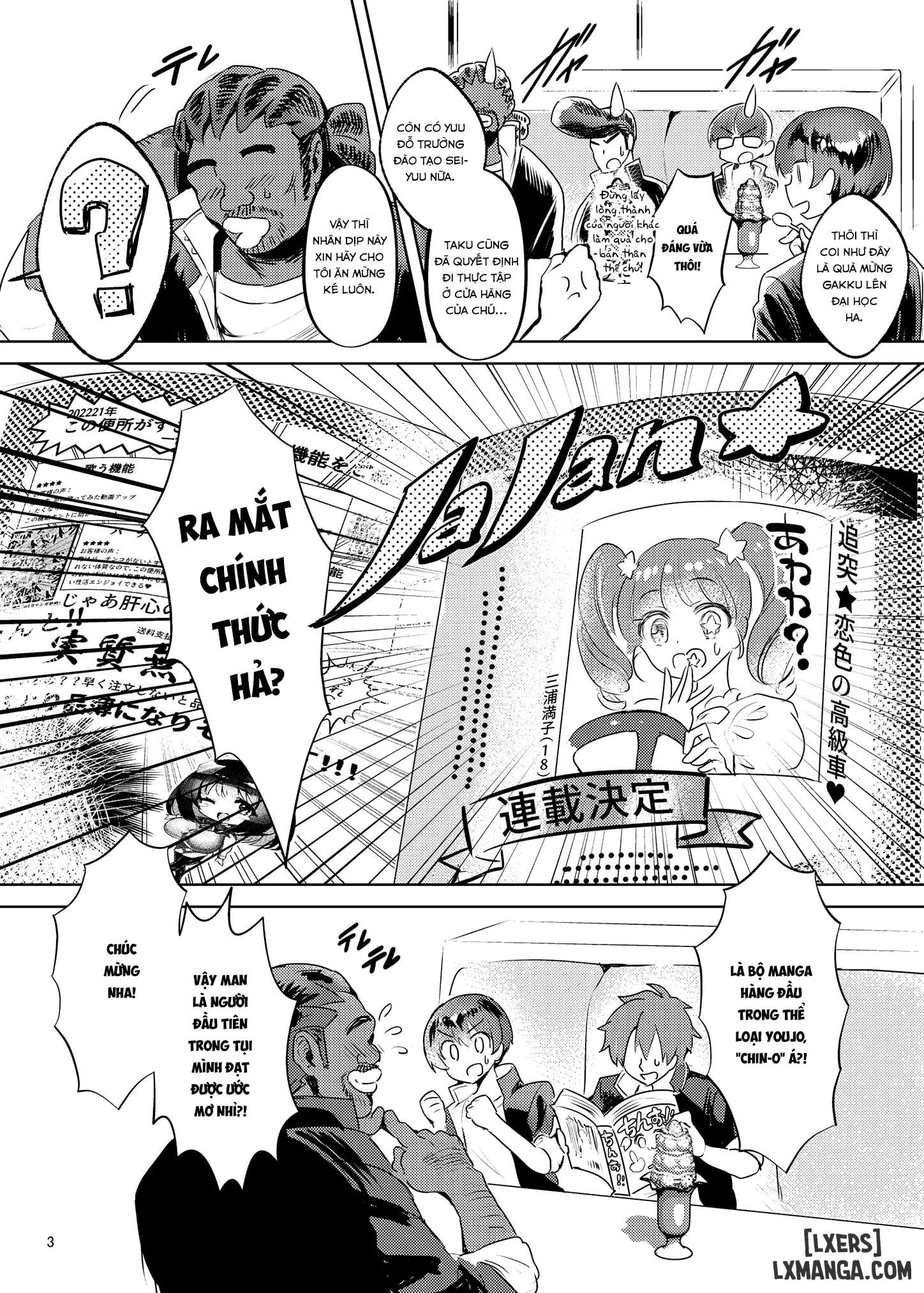 tôi đã làm người hùng mà mình ngưỡng mộ mang thai chapter 0 3