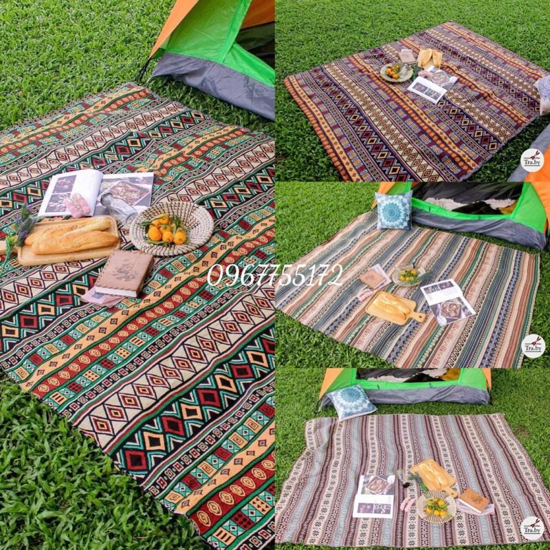 Thảm vitage vải thổ cẩm
