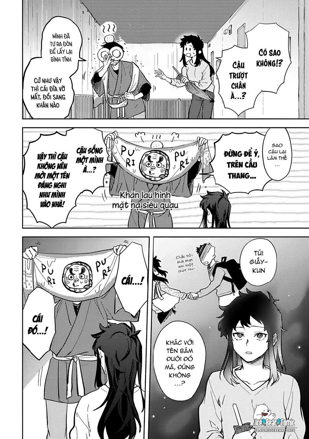 chàng túi giấy đang yêu chapter 7 8