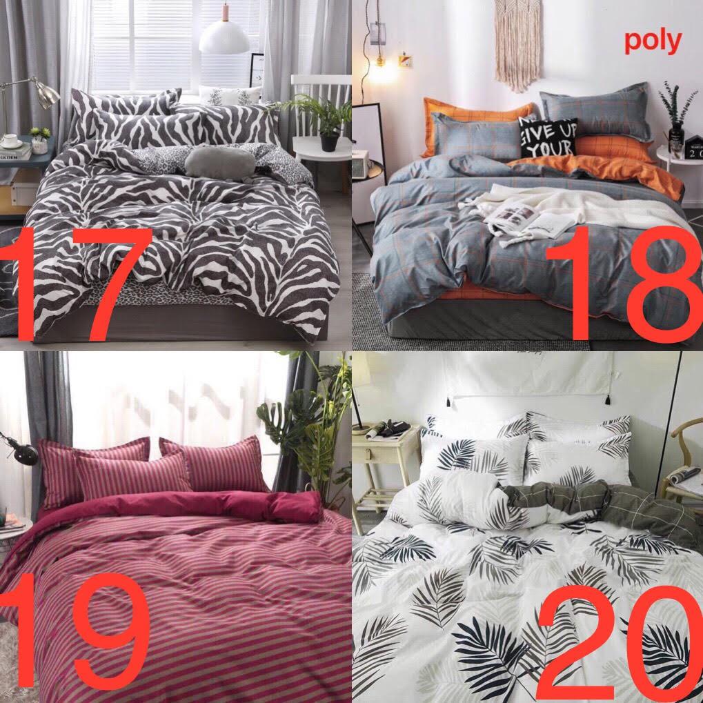 Bộ chăn ga gối phong cách Hàn Quốc hiện đại