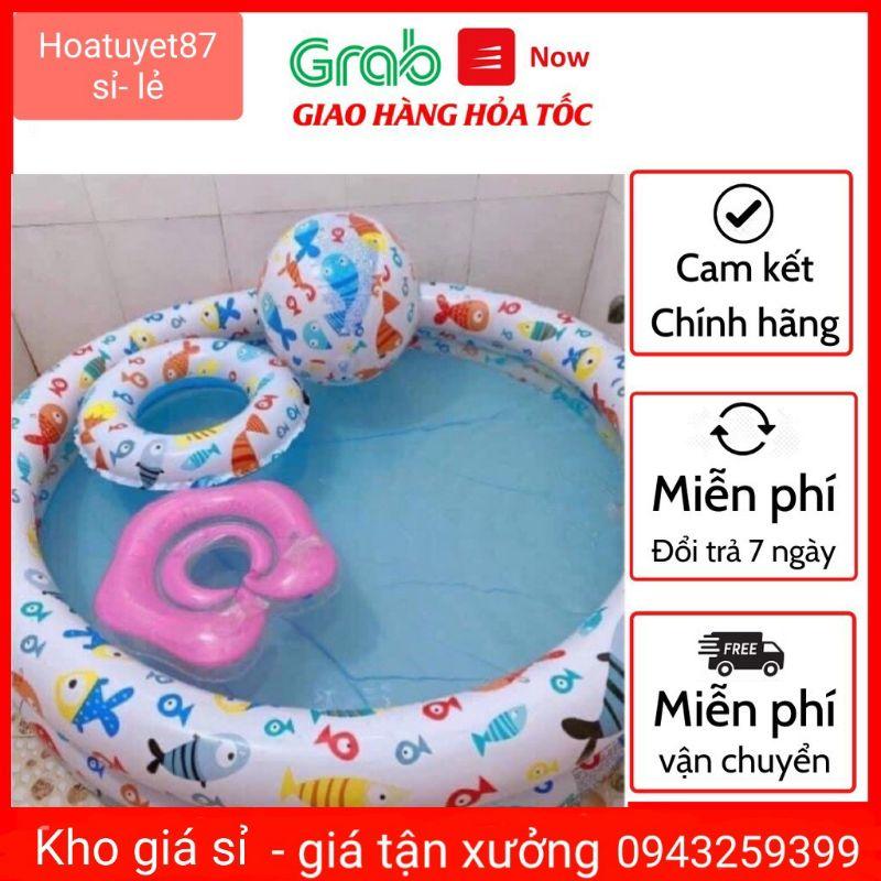 bể bơi tròn 3 chi tiết cho bé