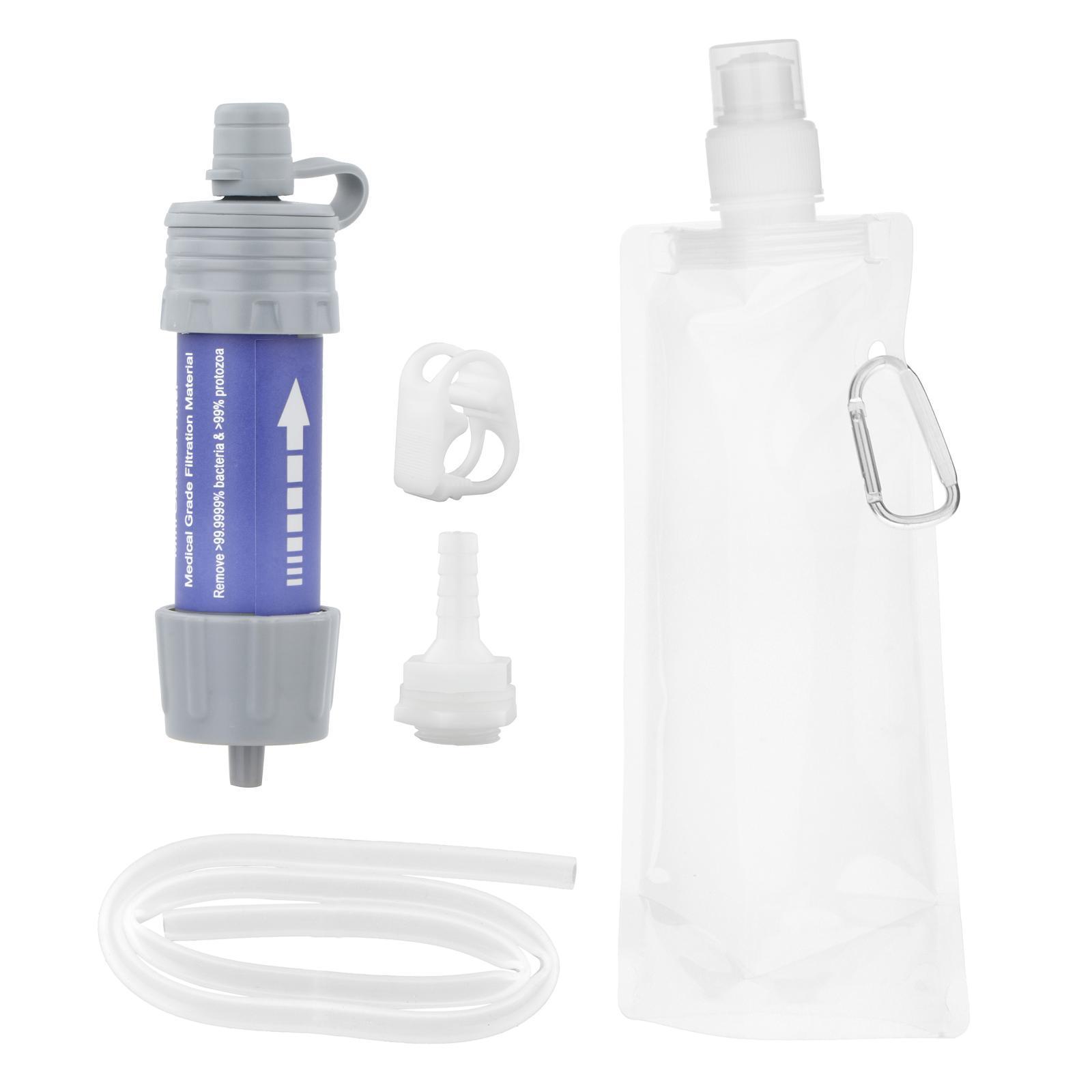 Portable Water  Set Outdoor Water Filter with Bag for Traveling