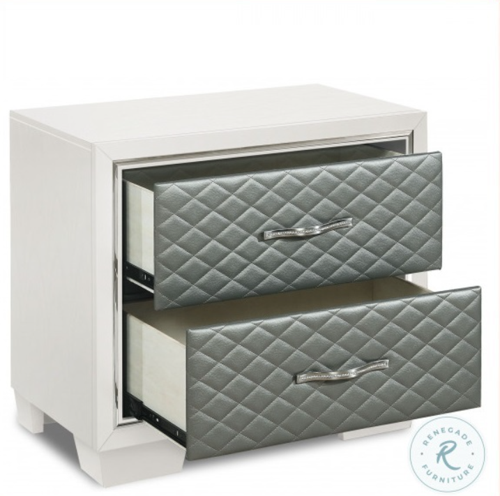 Tủ đầu giường 2 ngăn kéo Juno Sofa KT Ngang 71 x Sâu 43 x Cao 64cm