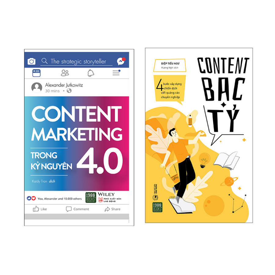 Combo Content Bạc Tỷ + Content Marketing Trong Kỷ Nguyên 4.0