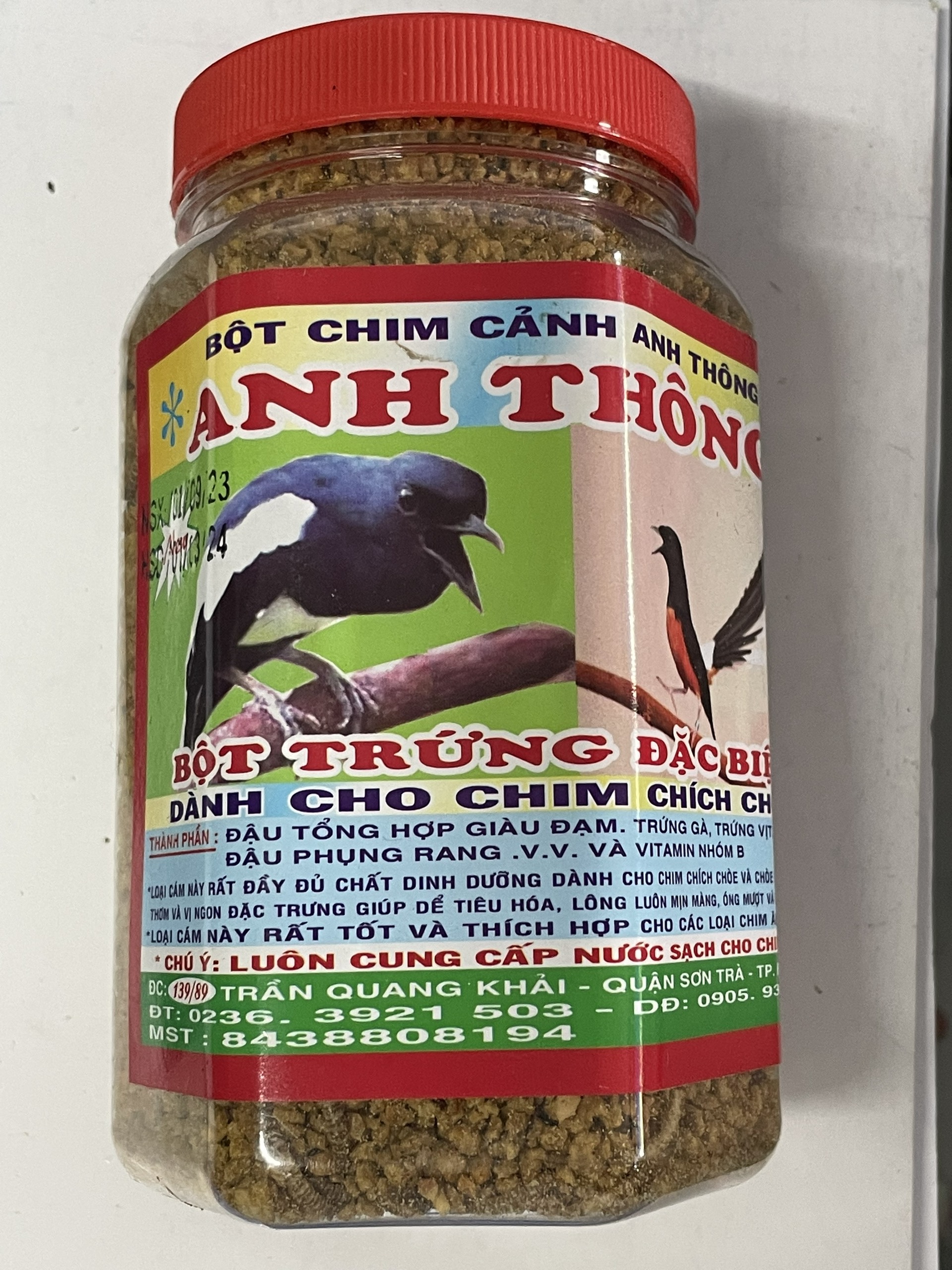 BỘT CHIM CẢNH ANH THÔNG 250G - DÀNH CHO CHIM CHÍCH CHÒE