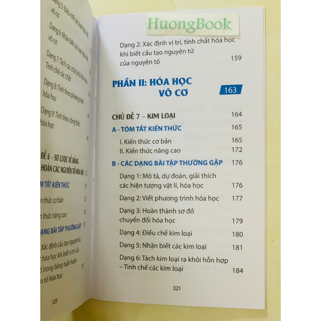 Sách - Sổ Tay Kiến Thức Hóa Học Trung Học Cơ Sở