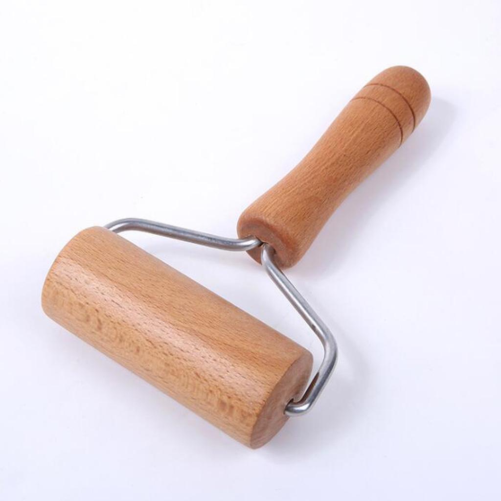 High Quality Wooden Rolling Pin Hand Pastry Dough Roller Mold Kitchen Tool A