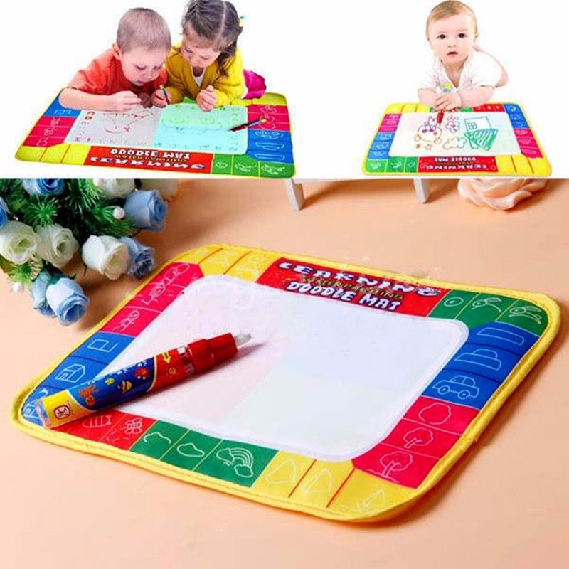 Thảm Vẽ Bút Nước Thần Kỳ Cho Bé 80x60 cm Tự Xóa Siêu Tiện Dụng