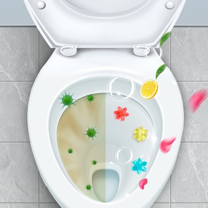 GEL KHỬ MÙI BỒN CẦU, KHỬ TRÙNG, KHÁNG KHUẨN LÀM SẠCH TOILET 6 MÙI HƯƠNG 88281