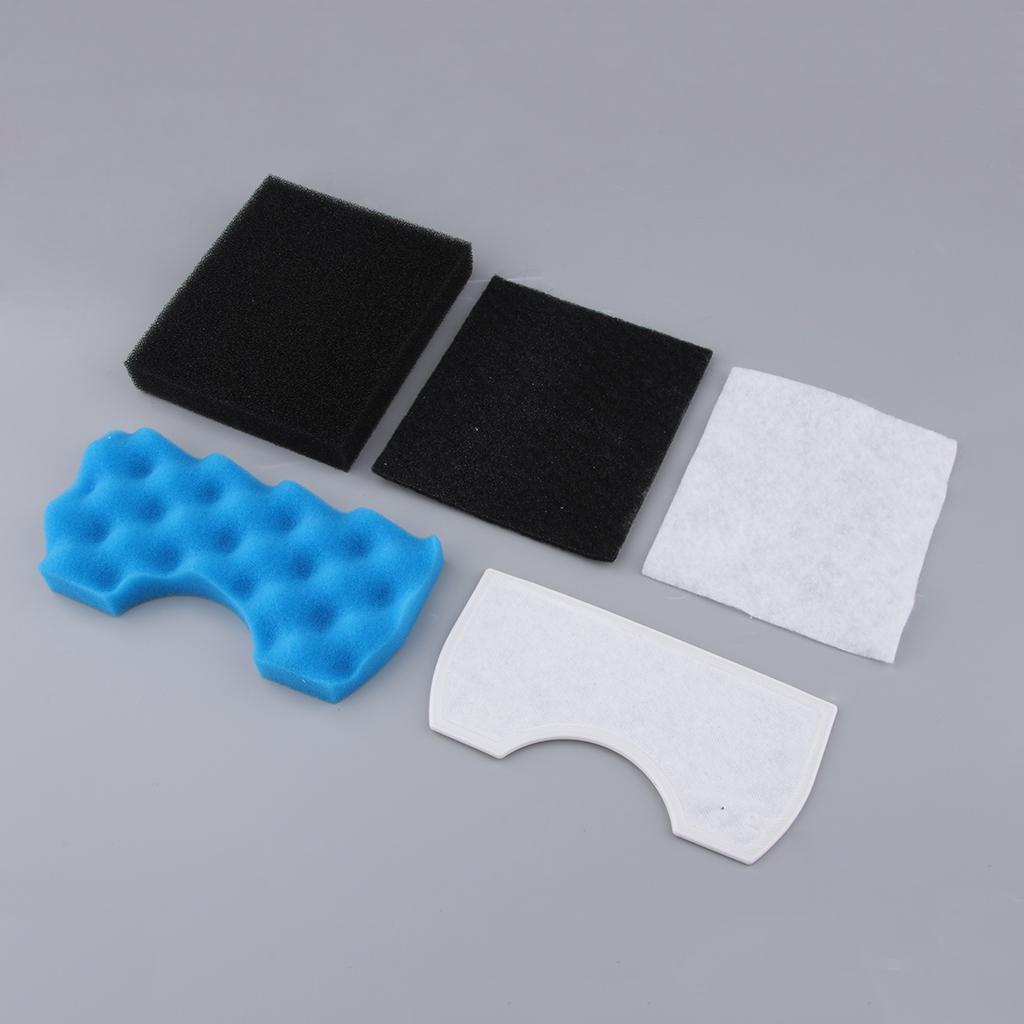 5x HEPA Filters Spare Parts Replacement Motor Foam Filter for