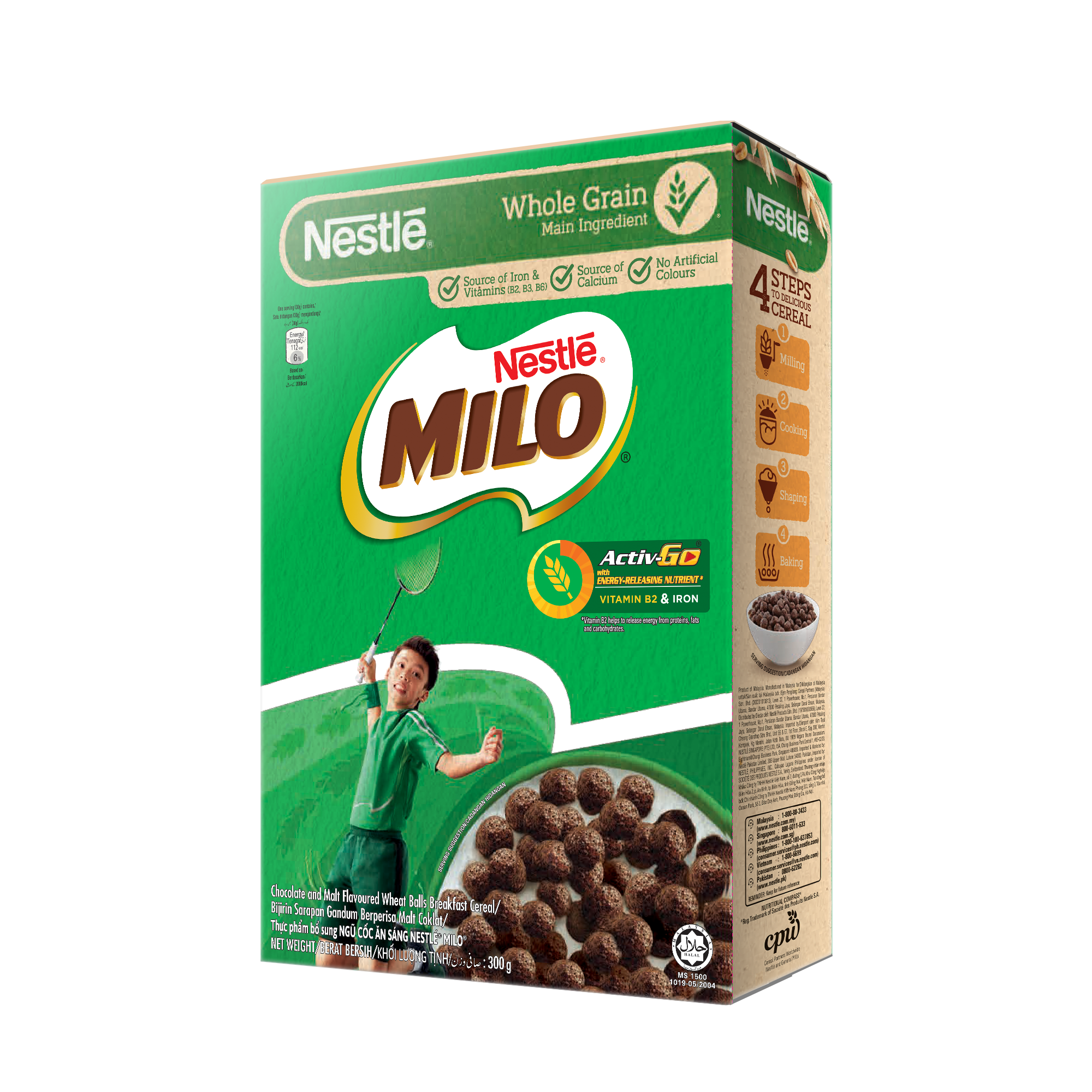 Ngũ cốc ăn sáng MILO (Hộp 300g)