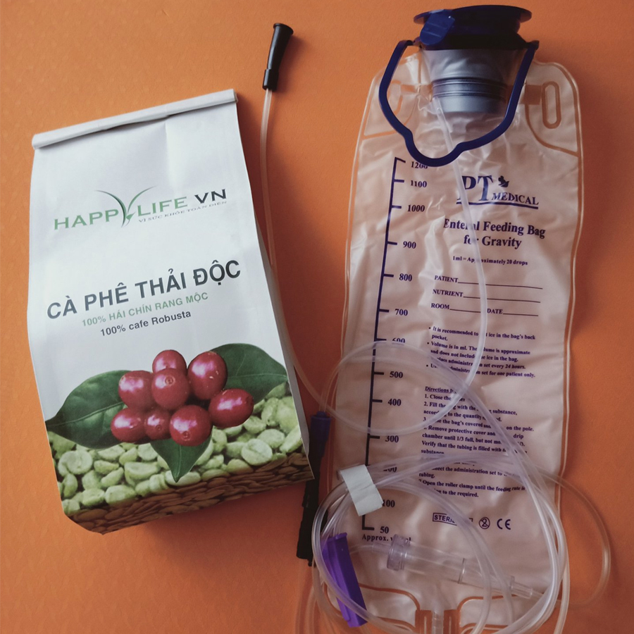 Bộ Thải Độc Đại Tràng Bằng Cà Phê Hữu Cơ - Liệu Trình 30 Ngày ( Coffee Enema )