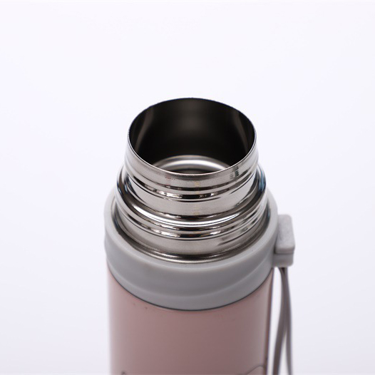 Bình Giữ Nhiệt Đựng Nước Giữ Nóng Lạnh 500ML Tặng Quai Xách Tiện Lợi Lõi Inox Cao Cấp Giá Rẻ Giao Màu Ngẫu
