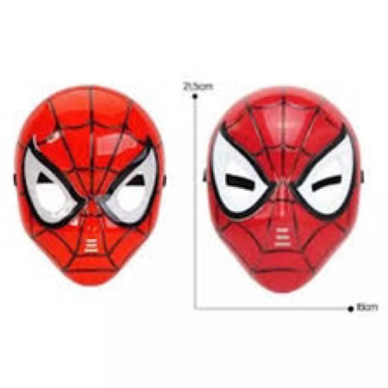 Mặt nạ siêu nhân nhện Spiderman có đèn cho bé trai hoá trang HALLOWEEN