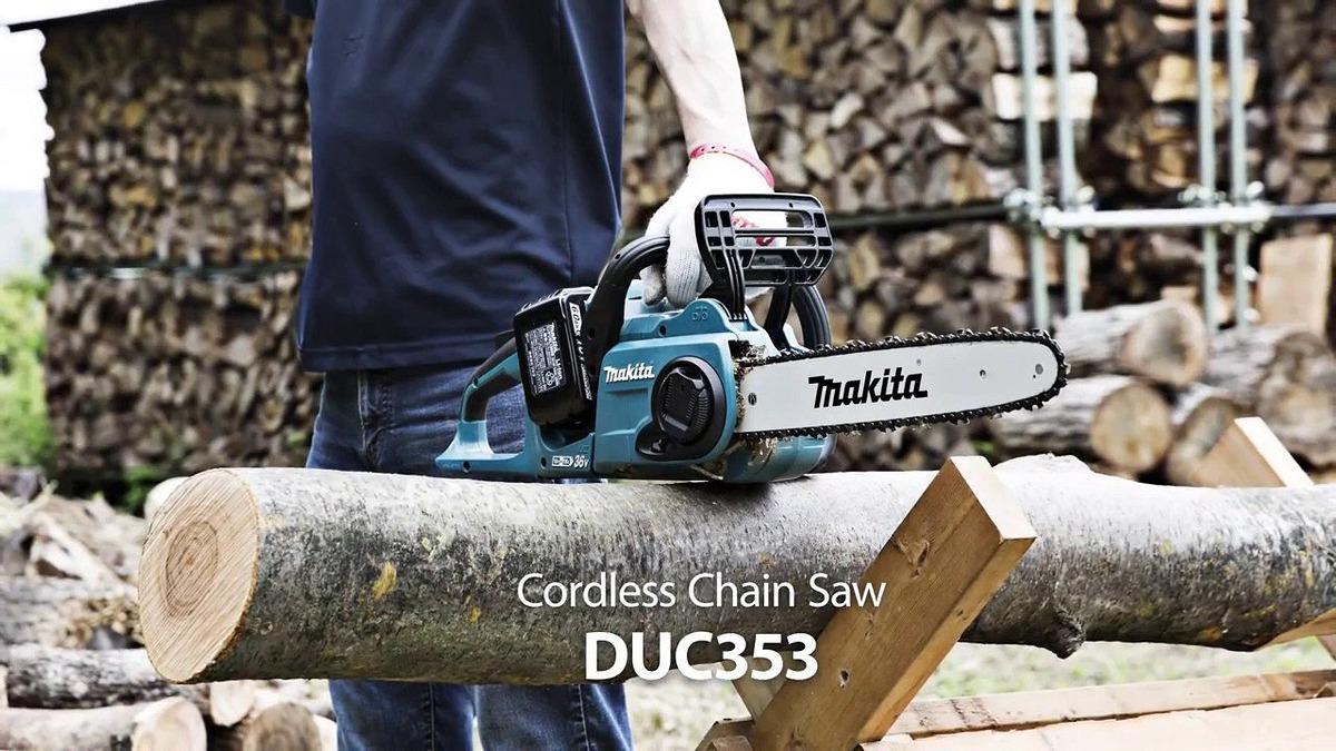 MÁY CƯA XÍCH DÙNG PIN 18V 350MM MAKITA DUC353Z (KHÔNG KÈM PIN VÀ SẠC) - HÀNG CHÍNH HÃNG