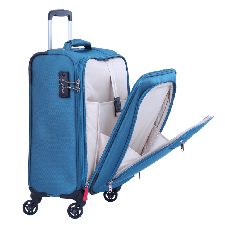 Vali Kéo Vải Du Lịch Size XS Xách Tay 18 inch SAKOS WINNER 4.5 Xanh Biển - Hàng Chính Hãng