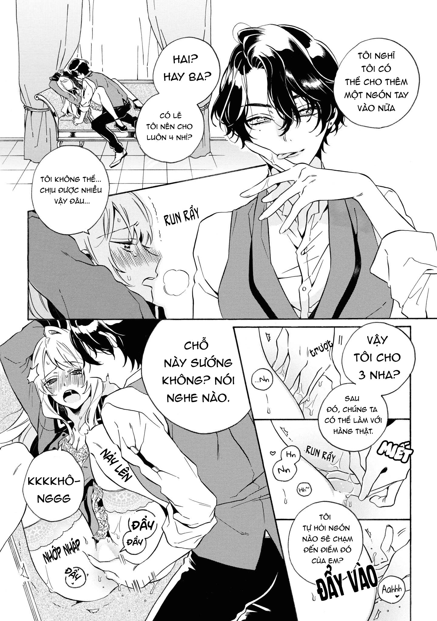 các cô nàng tiểu thư không thể cưỡng lại anh chồng mê người của mình chapter 3.2 10