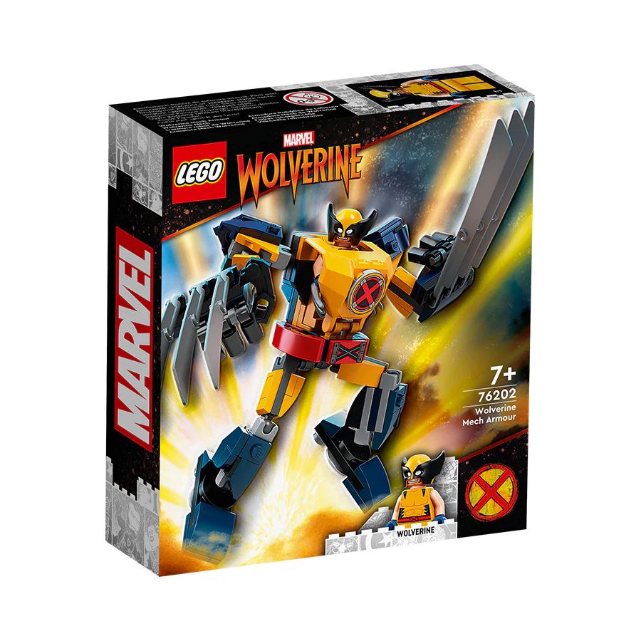 LEGO Super Heroes 76202 Chiến giáp Wolverin (141 chi tiết)