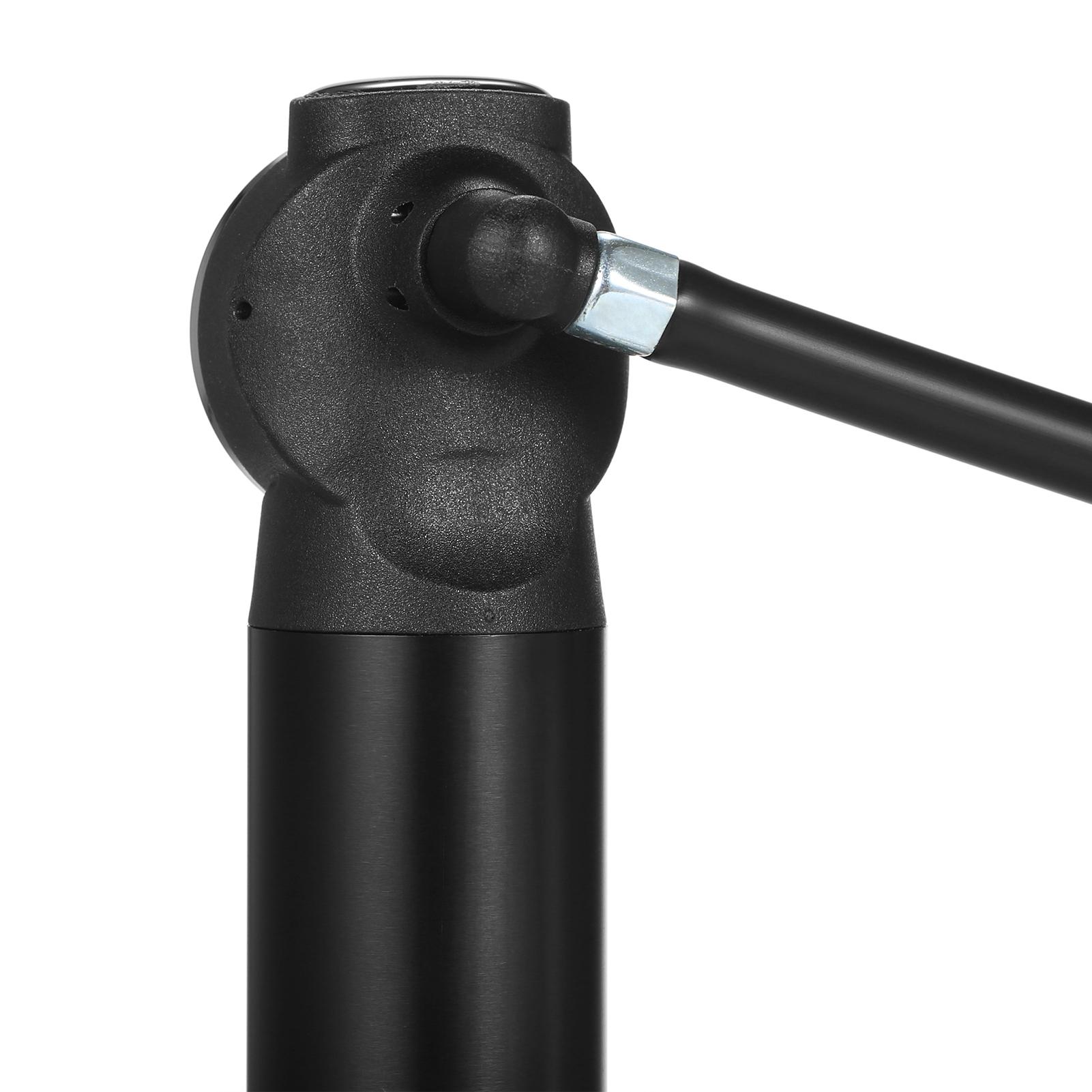 Lixada Mini Electric Air Pump with Pressure Gauge USB Rechargeable 120PSI Cycling Bike Hand Air Pump Tire Inflator MTB Bicycle Pump