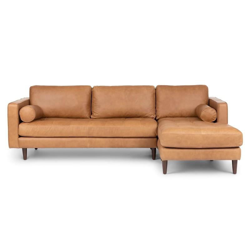 Sofa góc da Juno Sofa 