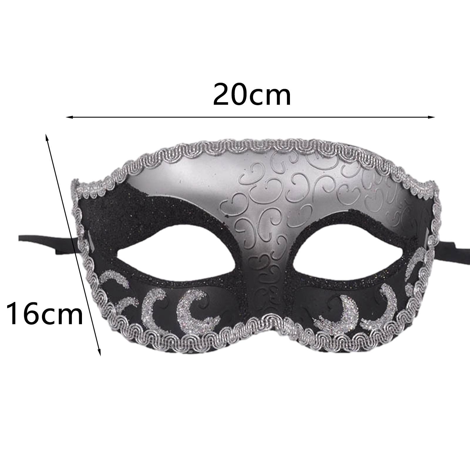 2x Fox Half Face Mask Costume Cosplay Masquerade Ball Mask for Party
