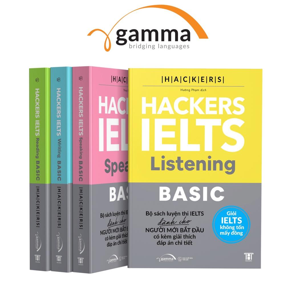 Combo Hackers Ielts Basic (Bộ 4 Cuốn) - Bản Quyền