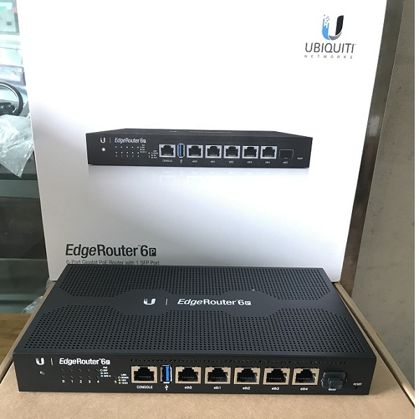 Router và Cân Băng Tải Ubiquiti EdgeRouter 6P (ER-6P)- Hàng chính hãng