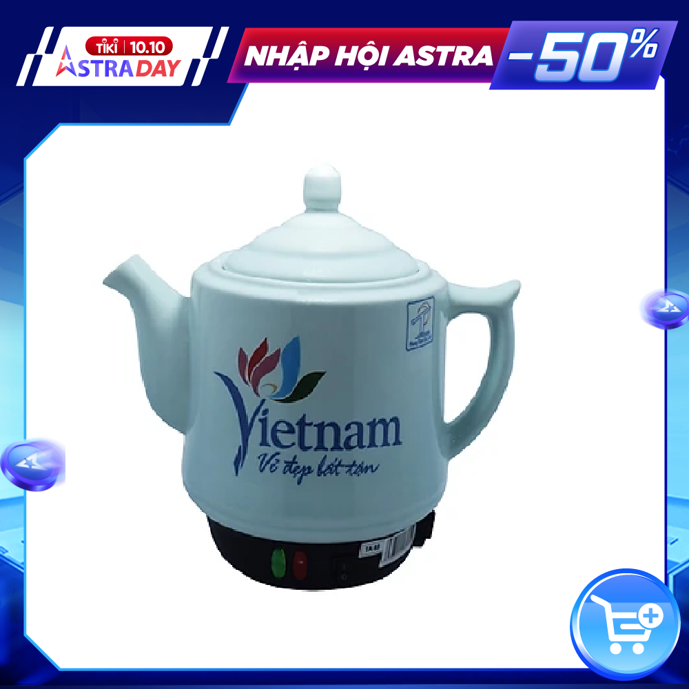 Ấm sắc thuốc Trường An TA68 Ngọc   - Hàng chính hãng - Gốm sứ cao cấp  - Điện gia dụng - Siêu thuốc - Siêu điện - Ấm sắc thuốc bằng điện -  Dụng cụ nấu thuốc  -Hàng Việt Nam chất lượng cao