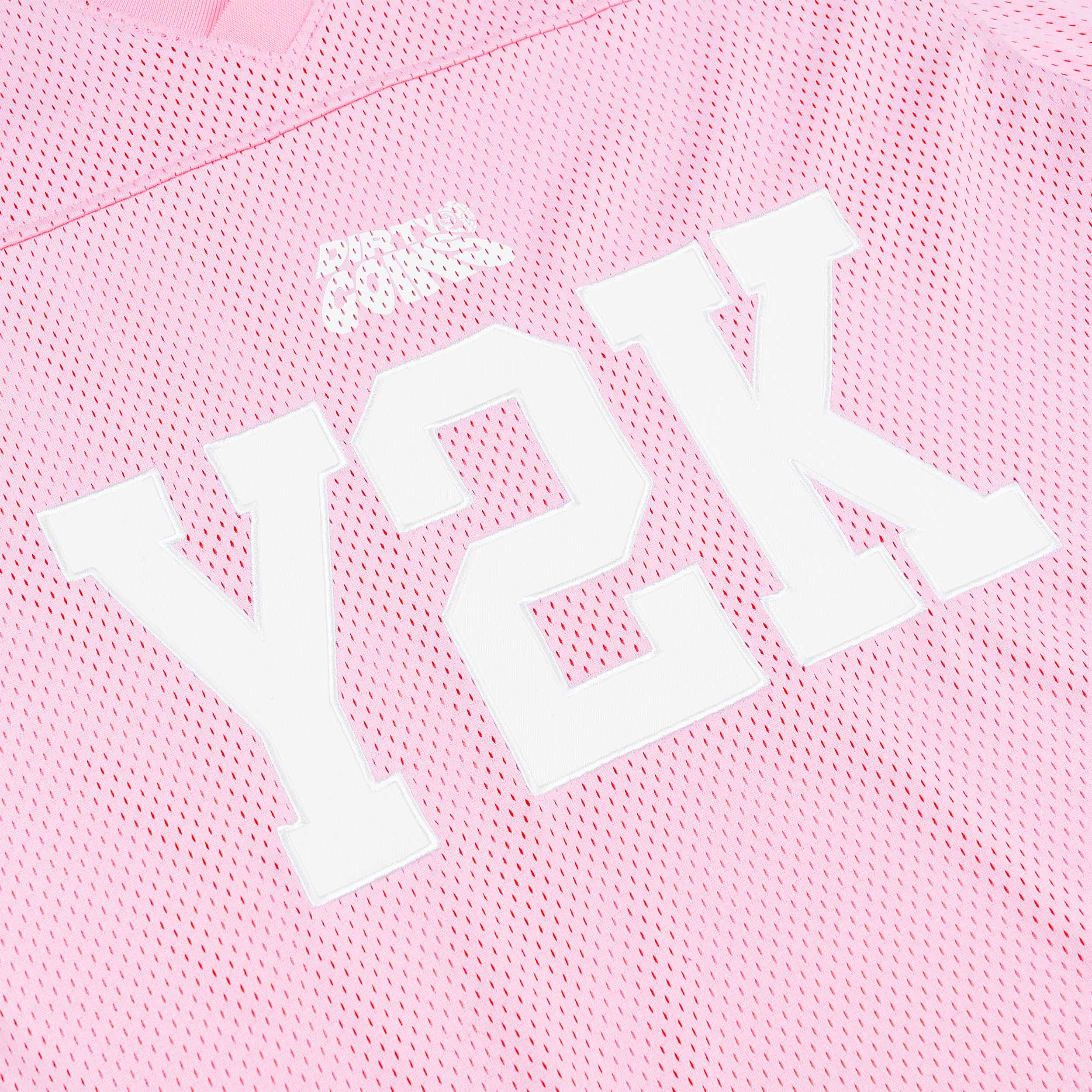 Áo Thun DirtyCoins Y2K Jersey Football Pink