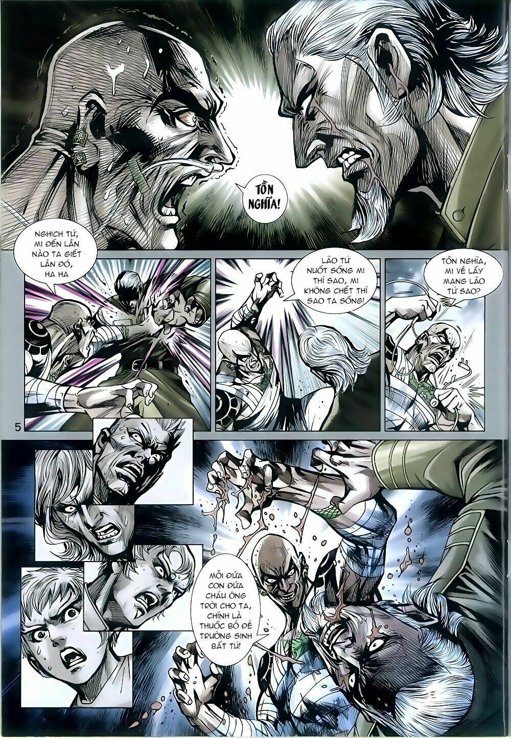 tân tác long hổ môn chapter 815 5