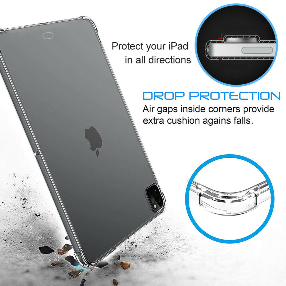 Ốp lưng silicone dẻo chống sốc Dada cho iPad Pro 11 inch 2018/ 2020 - Hàng chính hãng