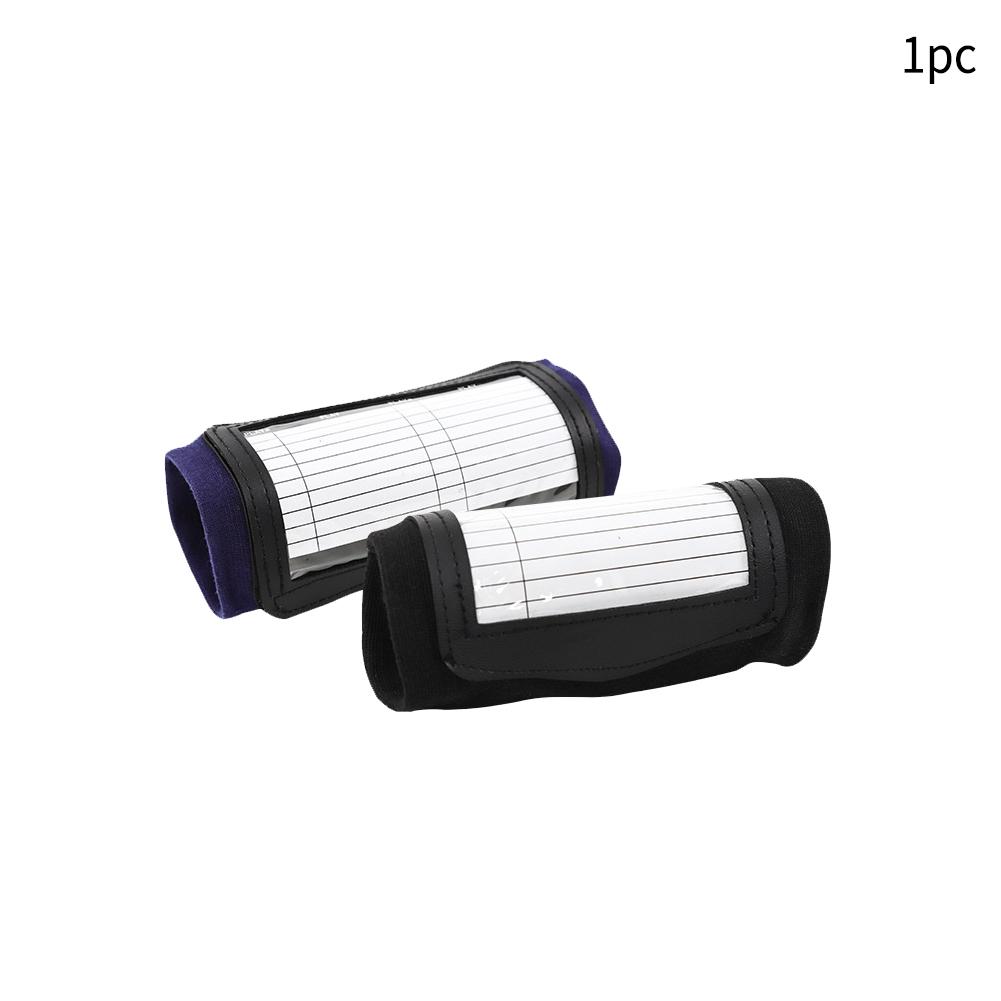 Dụng cụ thể thao bảo vệ cổ tay nẹp playbook giải quyết bóng đá tay bóng bầu dục chơi tay chơi ngoài trời hấp thụ mồ hôi Color: Large Double Page