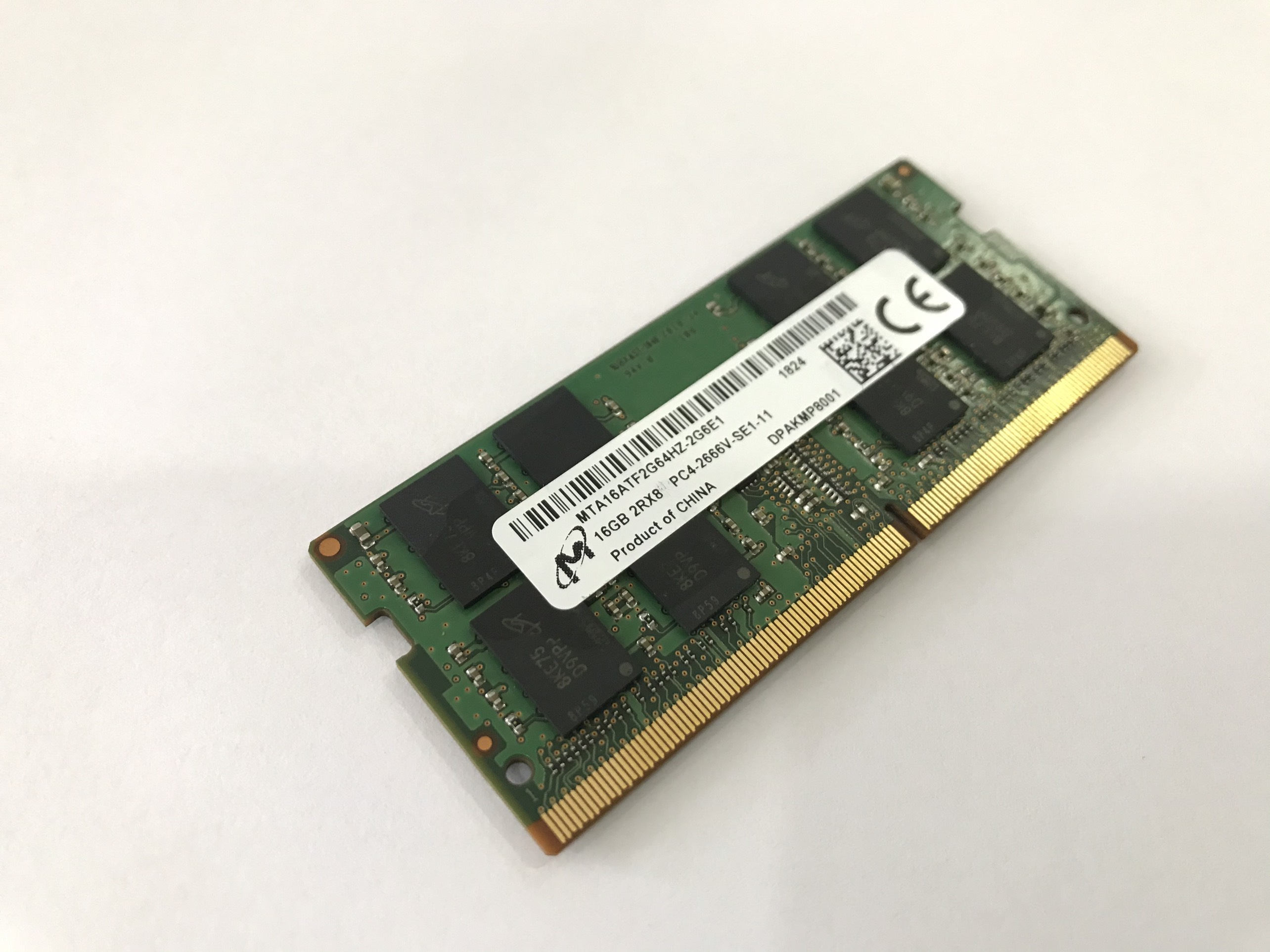 RAM Laptop Micron 16GB DDR4 Bus 2666 - Hàng Nhập Khẩu