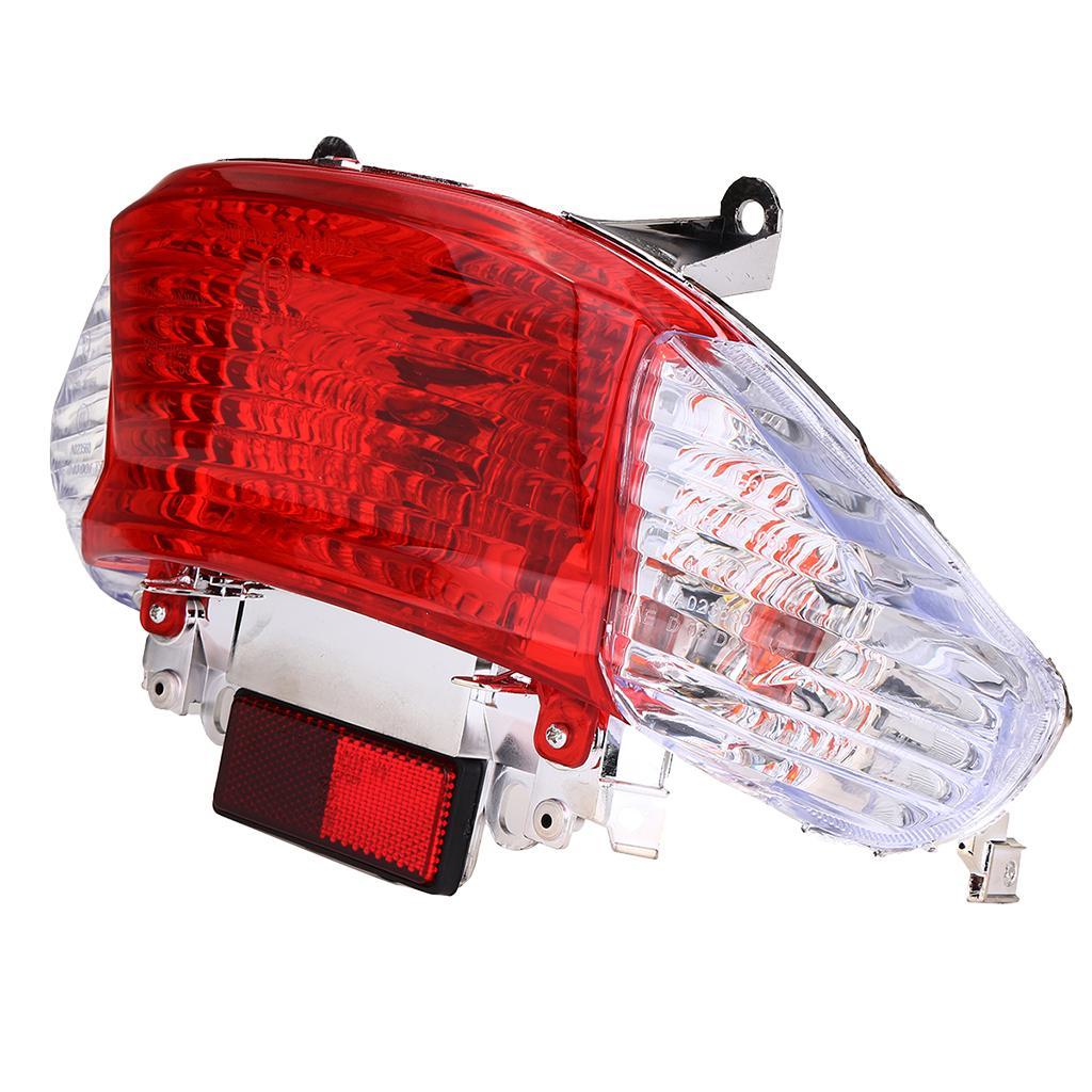 Motorcycle Tail Light Motorcycle Turn Signal Stop Light for GY6 Scooter 50cc