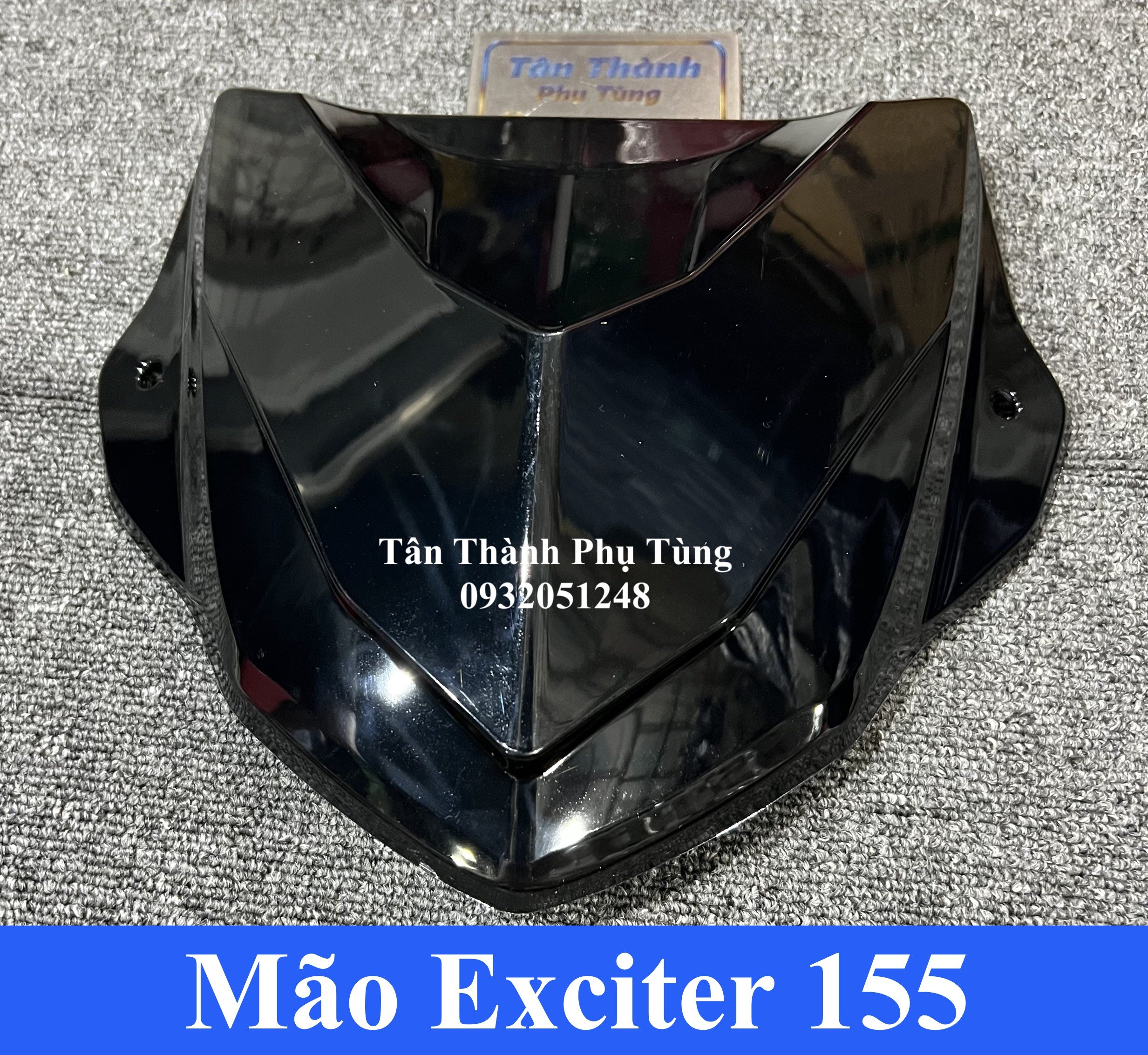 Mão dành cho Exciter 155 mẫu 4 - Màu đen khói