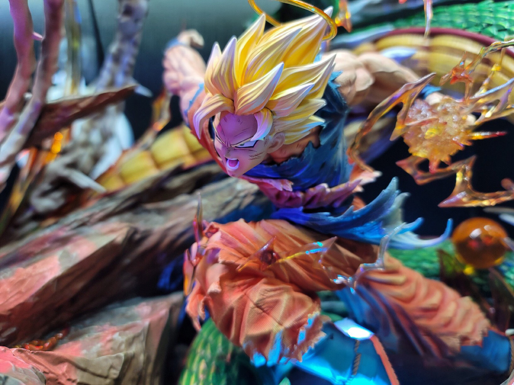 Mô hình vegeta vs songoku hàng nét siêu khủng