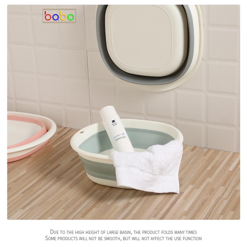Chậu rửa gấp gọn phòng tắm giặt rửa ngoài trời bằng nhựa chậu rửa mặt di động babo