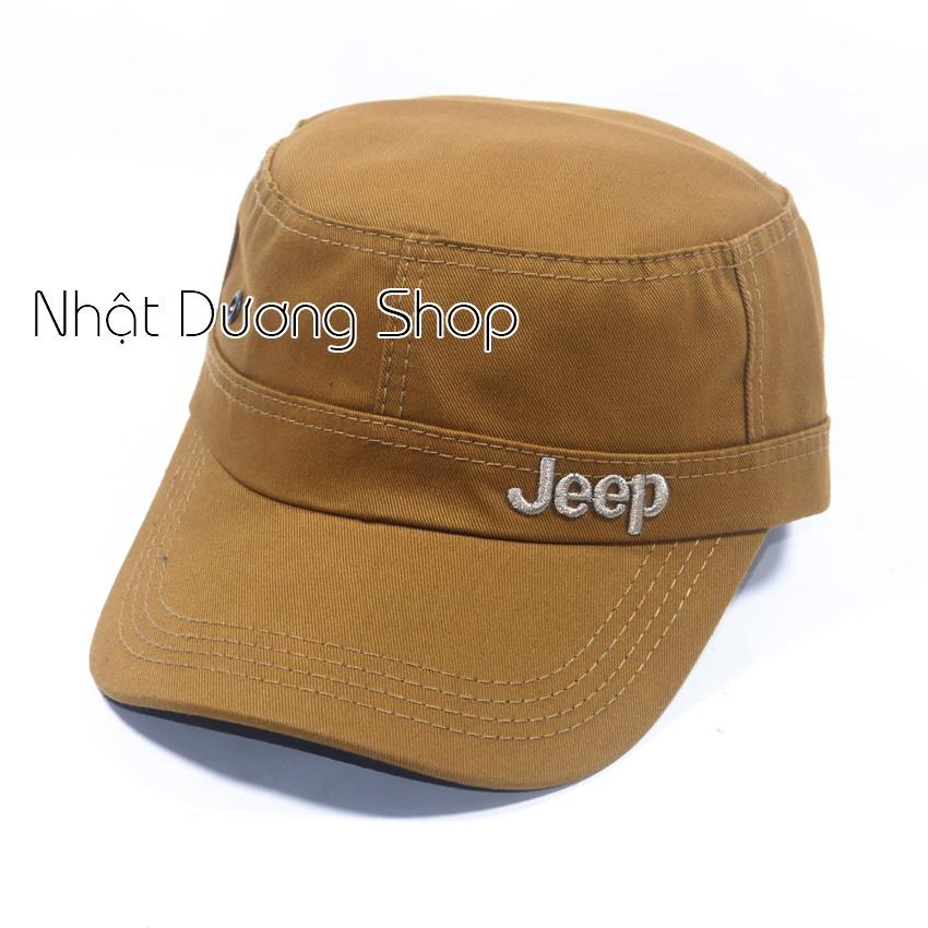 Nón kết đầu bằng Jeep có khóa đuôi - có khóa đuôi phía sau giúp giữ chặt nón và tăng size vòng đầu