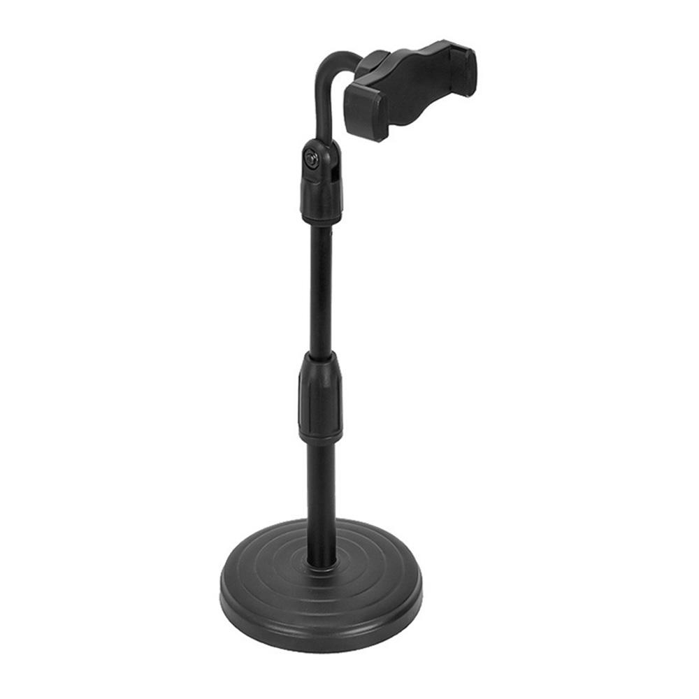 Giá đỡ điện thoại thông minh máy tính để bàn Chiều cao có thể điều chỉnh 24cm-36cm xoay 360 ° để phát trực tiếp trực tuyến