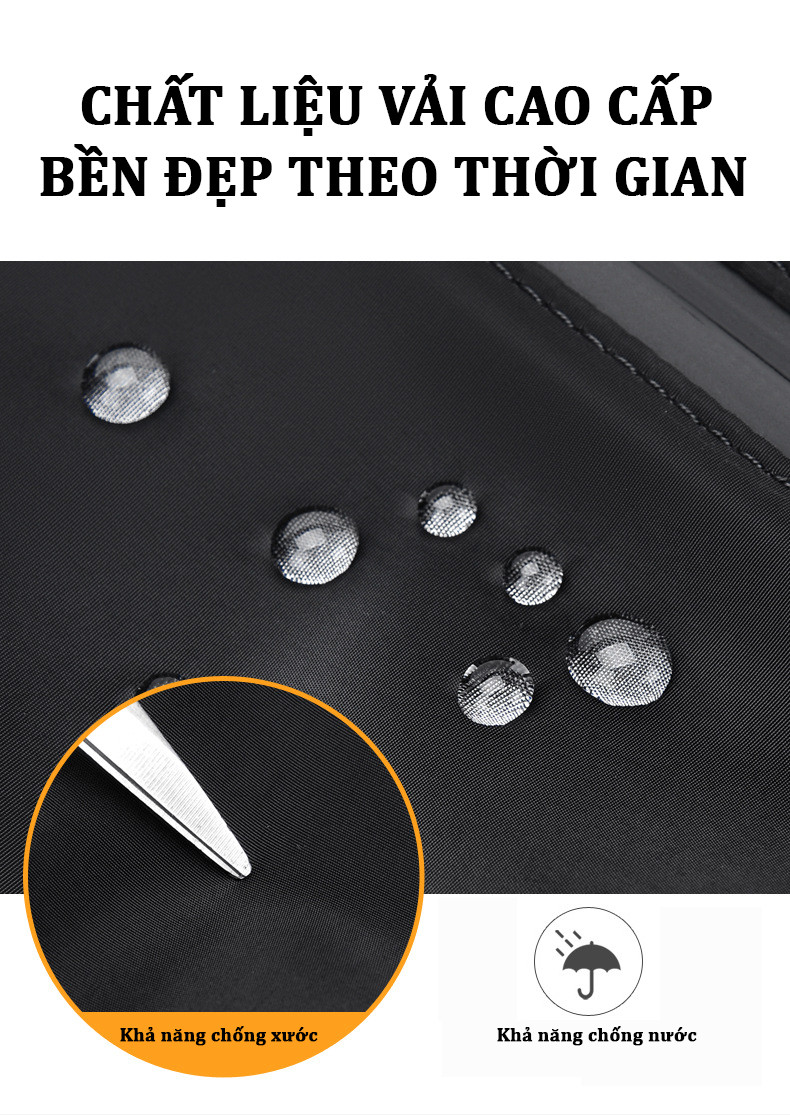 Túi Đeo Chéo Nam Chống Nước Thời Trang Cao Cấp BESTI - Hàng Chính Hãng