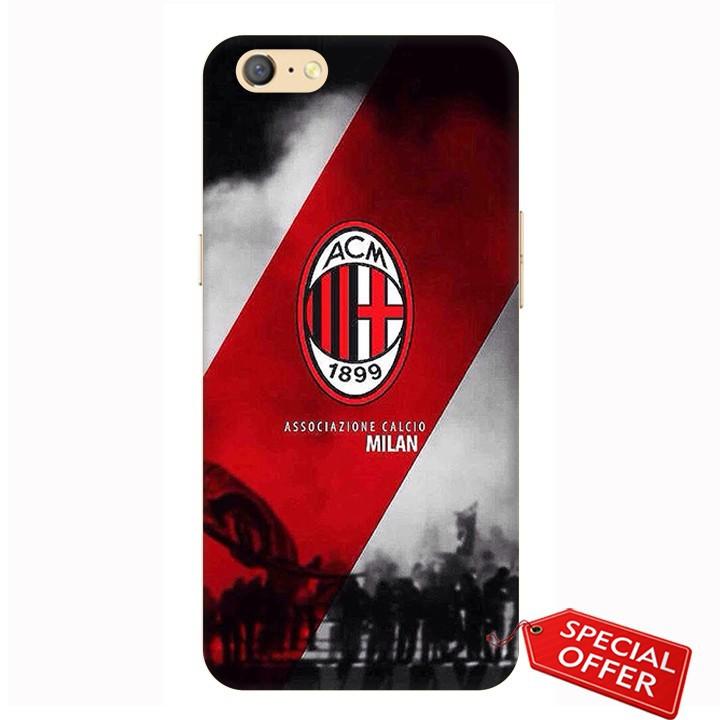 Ốp lưng dành cho điện thoại Oppo A71- nhựa dẻo Silicone in hình Câu lạc bộ AC Milan