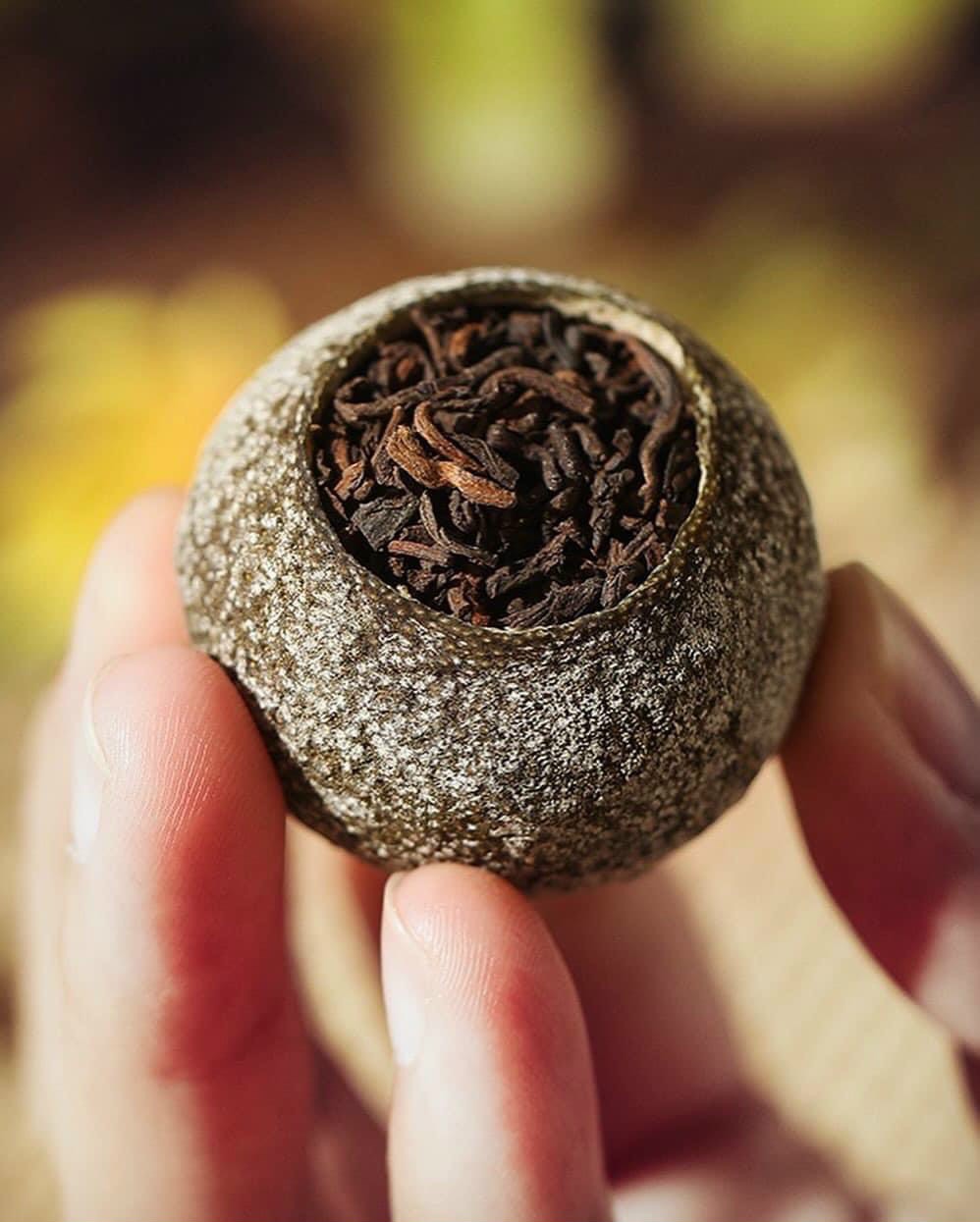 TRÀ PHỔ NHĨ QUÝT CAO CẤP - XUẤT SỨ VÂN NAM - HƯƠNG VỊ ĐỘC ĐÁO - TRÀ QUÀ TẶNG - VIỆT LONG TRÀ