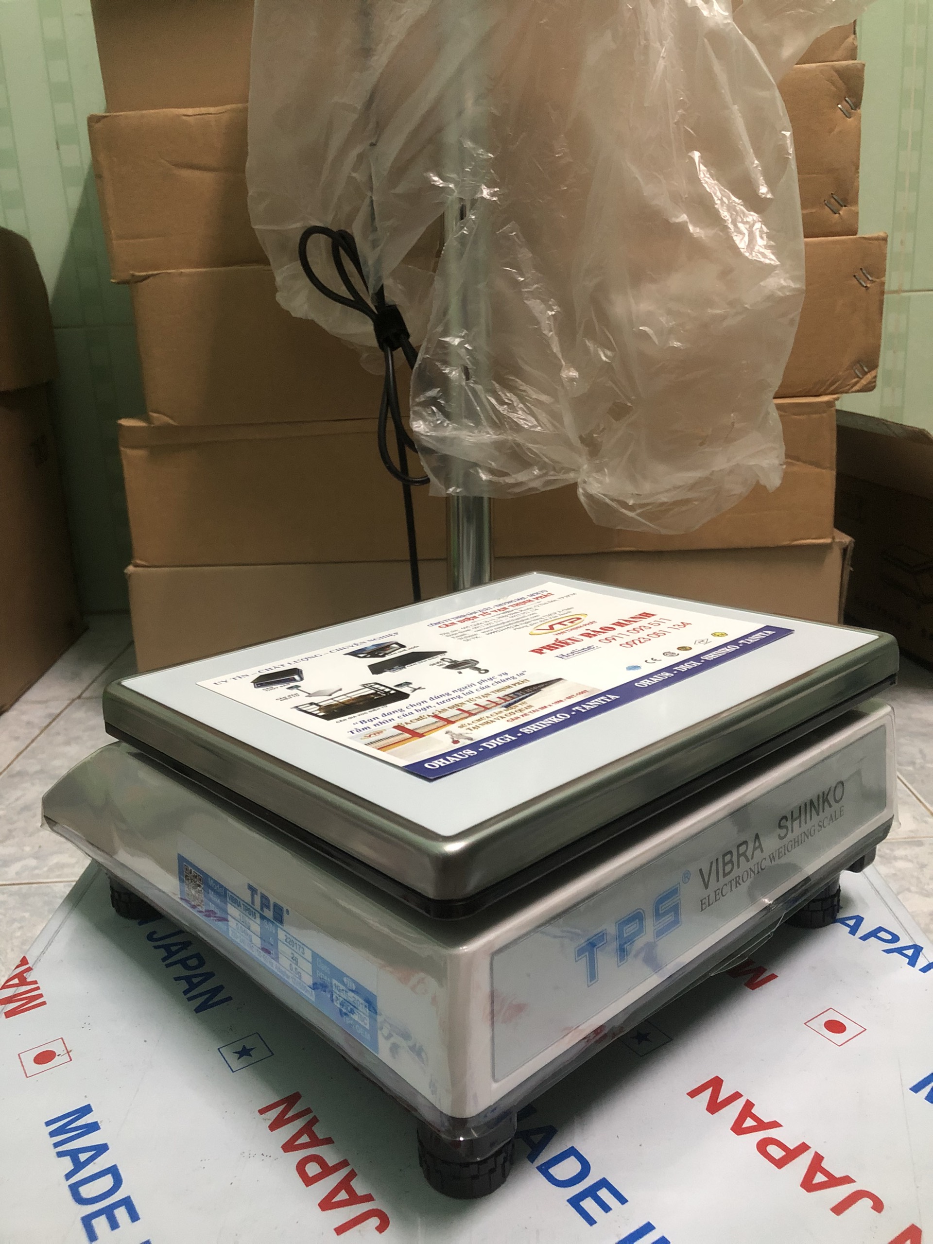 Cân Điện Tử VIBRA TPS 30 kg JAPAN