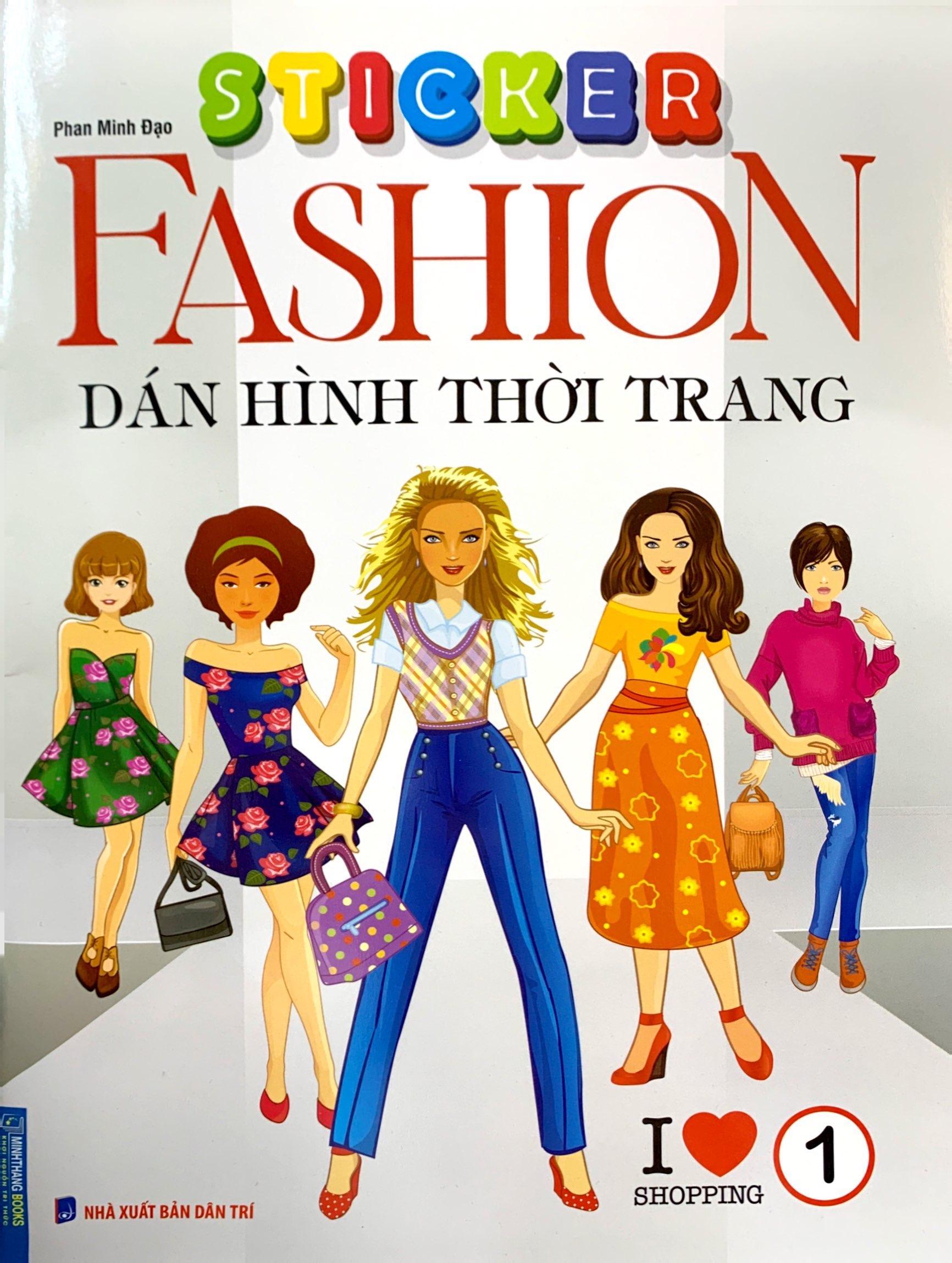 Sticker Fashion - Dán Hình Thời Trang - Tập 1