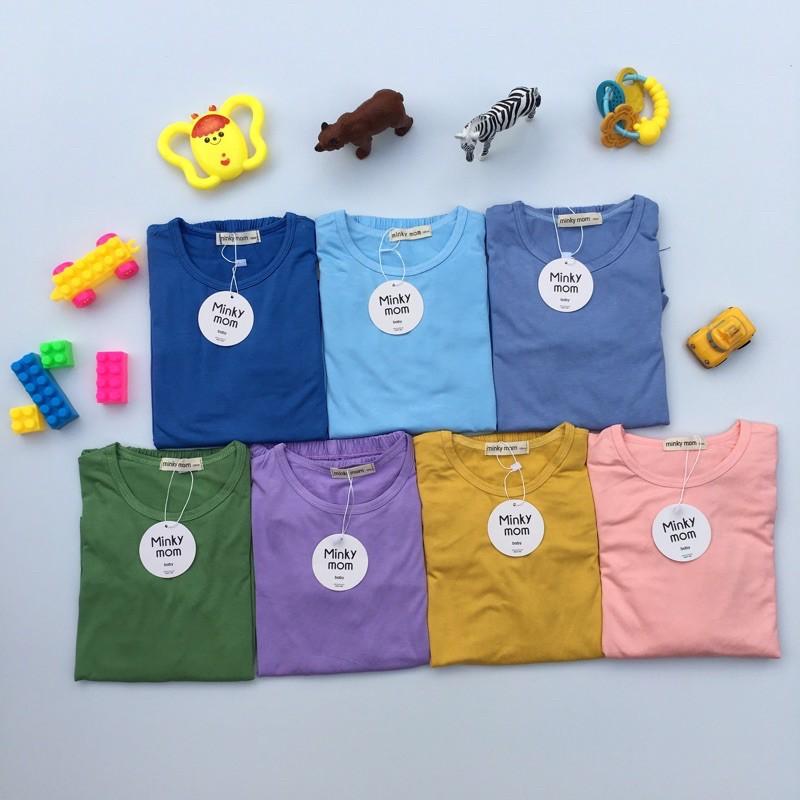 Bộ dài tay Minky Mom thun lạnh SIZE ĐẠI mềm mịn mát cho bé