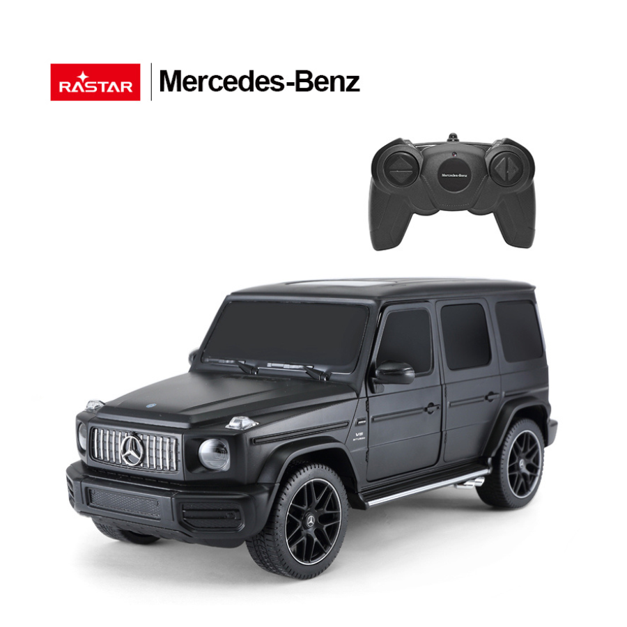 Đồ Chơi Xe Điều Khiển 1:24 Mercedes-Benz G63 Amg Đen RASTAR R95800-BLA