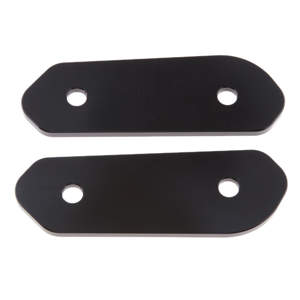 Pair Motorcycle Rearview Mirror Adapter Holder Mount Brackets For Yamaha R15