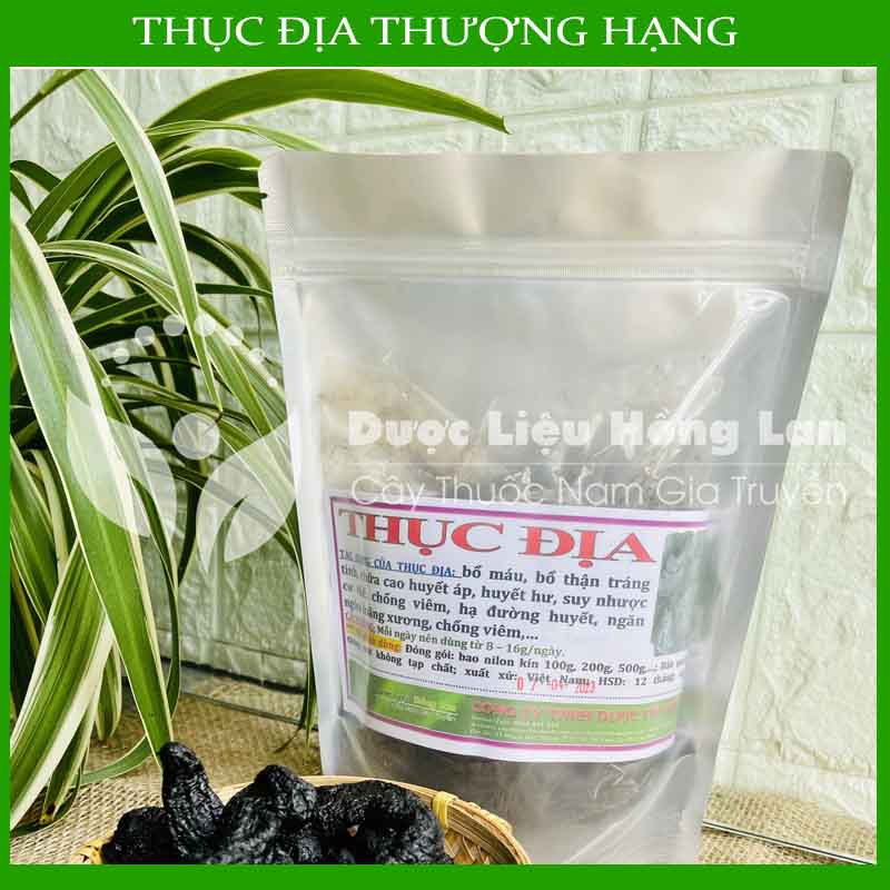 100gram Thục địa vị thuốc bắc khô sạch