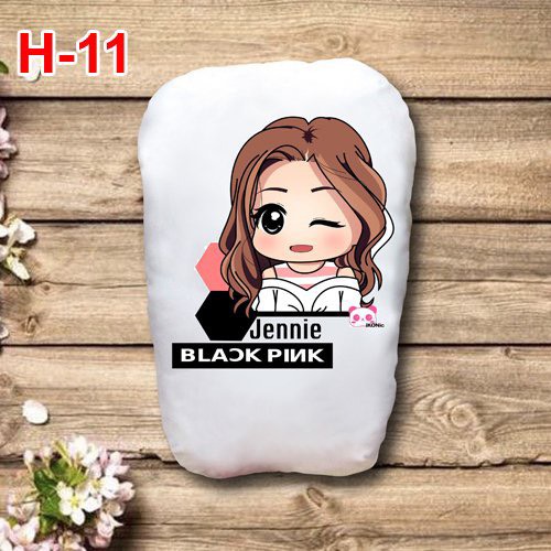 Gấu ôm blackpink 2 mặt ảnh 22-50cm/ gối ngủ kpop blackpink