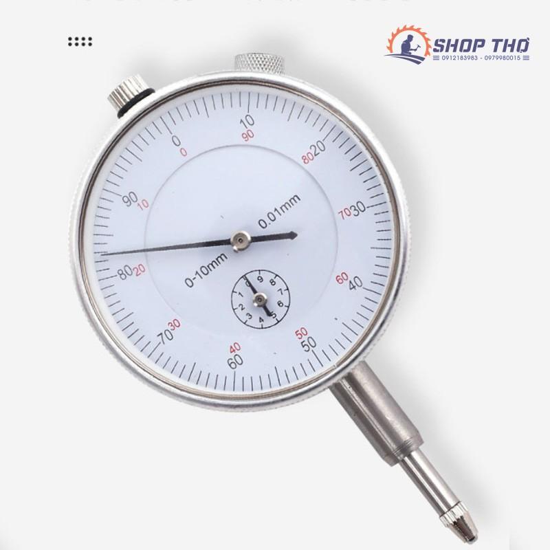 Đồng hồ so loại cơ cỡ 0-10mm độ nhạy 0.01mm